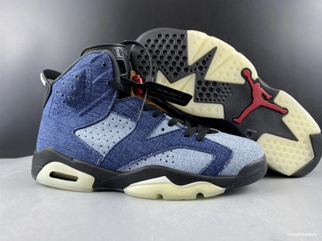 Washed CT5350-401 Denim Air 6 Jordan 0721